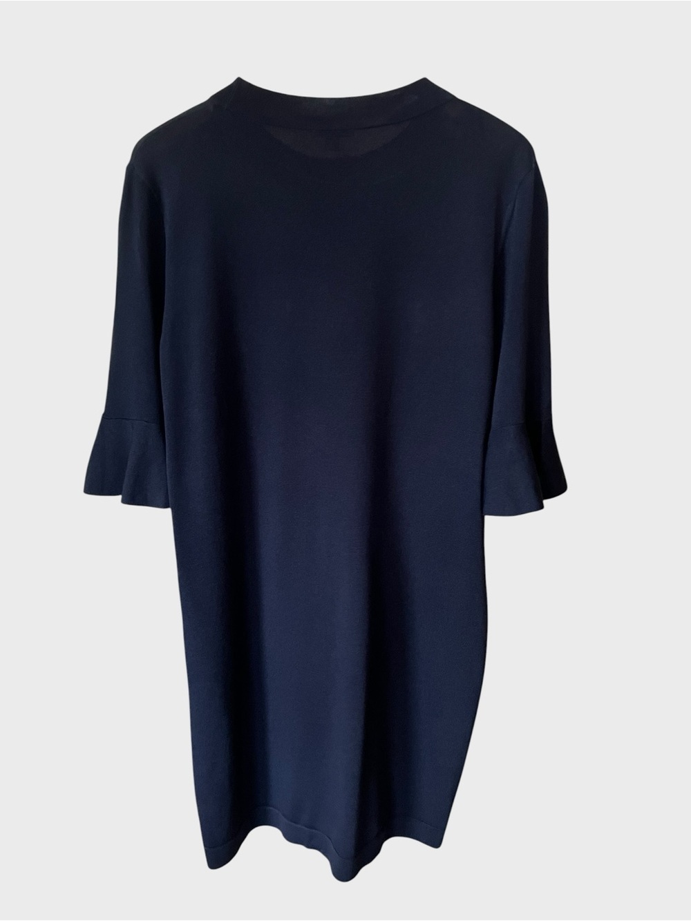 COS black Ruffle-Sleeve Tunic Top - Picture 2 of 7